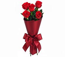 Букет 5 Красных роз Эдлесс Лав в Михали