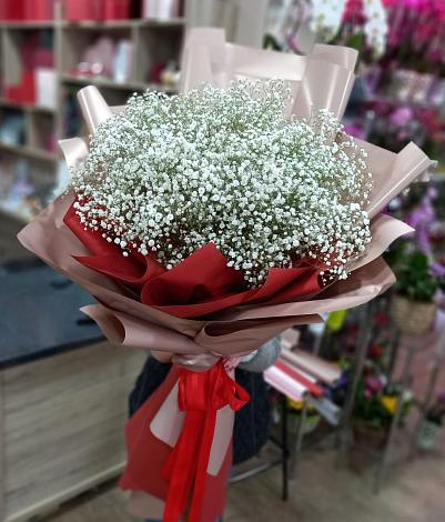 Букет цветов из: Гипсофила в Михали