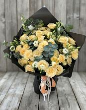 Букет цветов из:  Розы и Лизиантусы в Михали