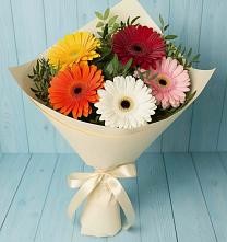 Букет цветов из:  Герберы в Михали