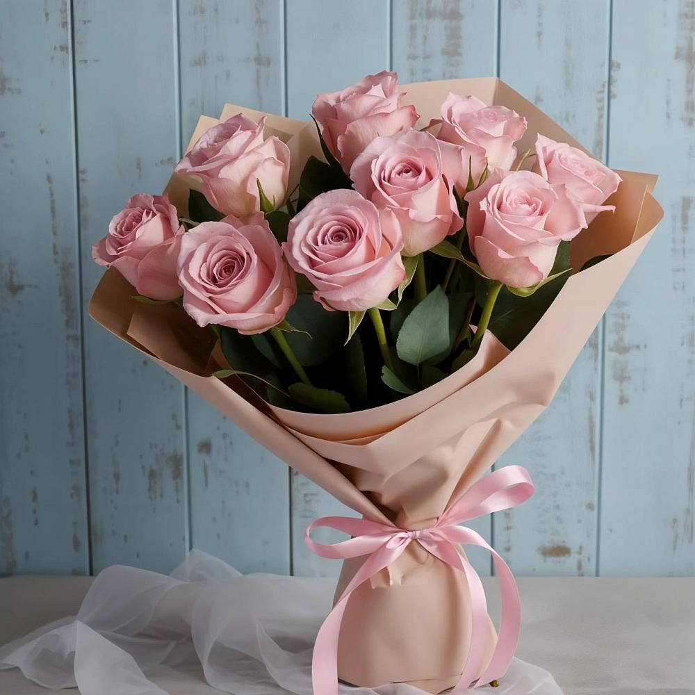 Букет цветов из: Розы в Михали