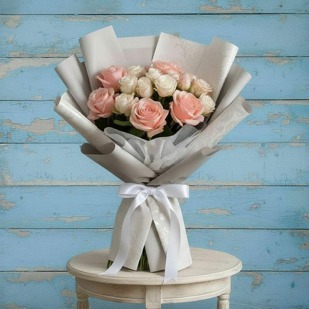 Букет цветов из: Розы в Михали