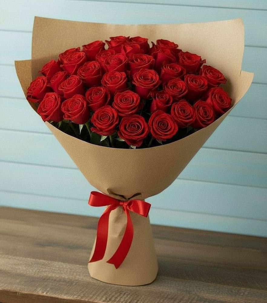 Букет Красные розы Милано в Михали