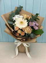 Букет цветов из:  Герберы и Хризантемы #REPLACE_PRED# Михали