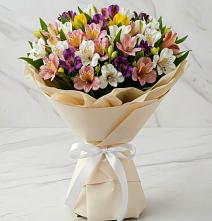 Букет цветов из:  Альстромерии #REPLACE_PRED# Михали