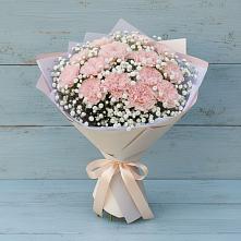 Букет цветов из:  Гвоздики в Михали