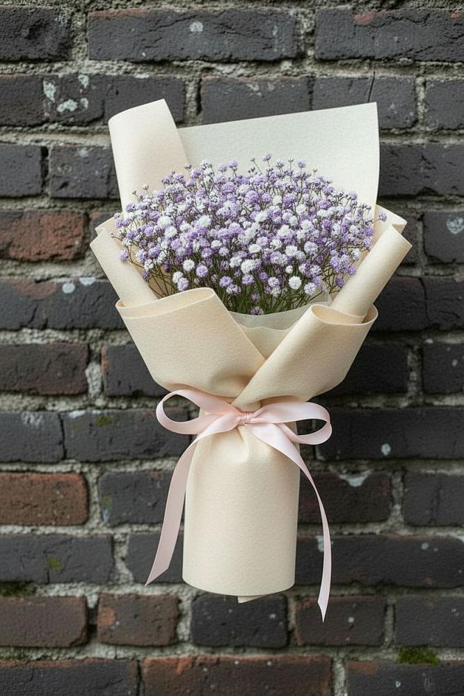 Букет цветов из: Гипсофила в Михали