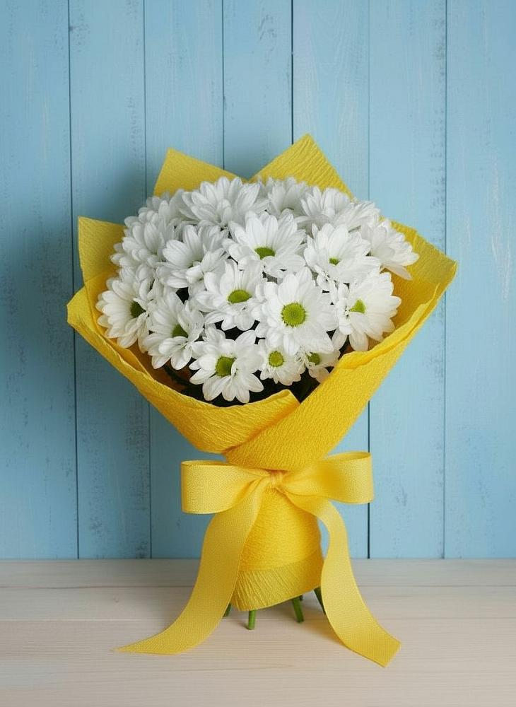Букет цветов из: Хризантемы в Михали