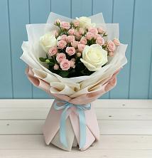 Букет цветов из:  Розы в Михали