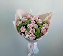 Букет цветов из:  Розы и Хризантемы в Михали