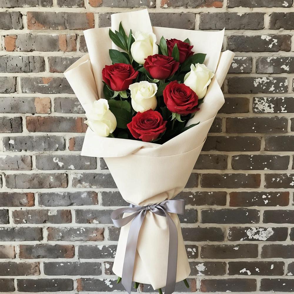 Букет цветов из: Розы в Михали