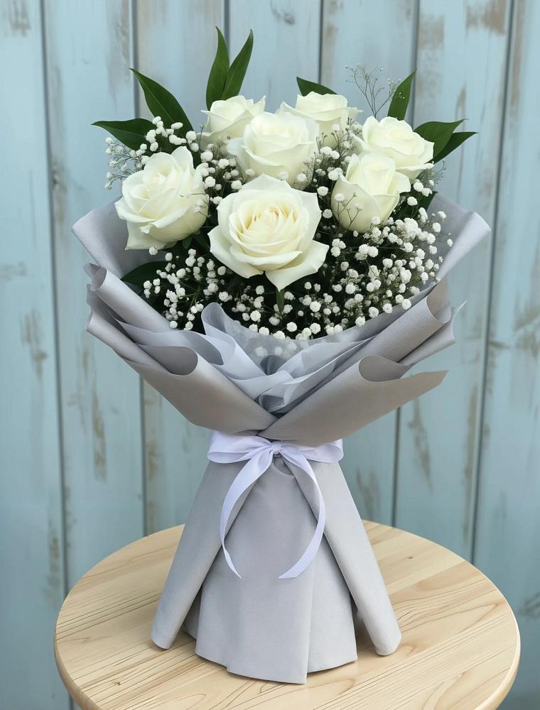 Букет цветов из: Розы в Михали