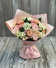 Букет цветов из:  Гвоздики, Розы и Хризантемы в Михали