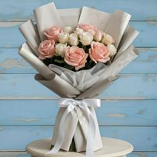 Букет цветов из:  Розы #REPLACE_PRED# Михали