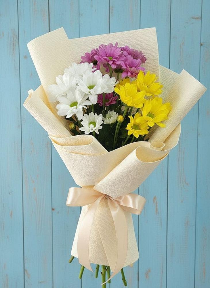 Букет цветов из: Хризантемы в Михали