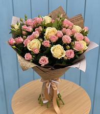 Букет цветов из:  Розы в Михали