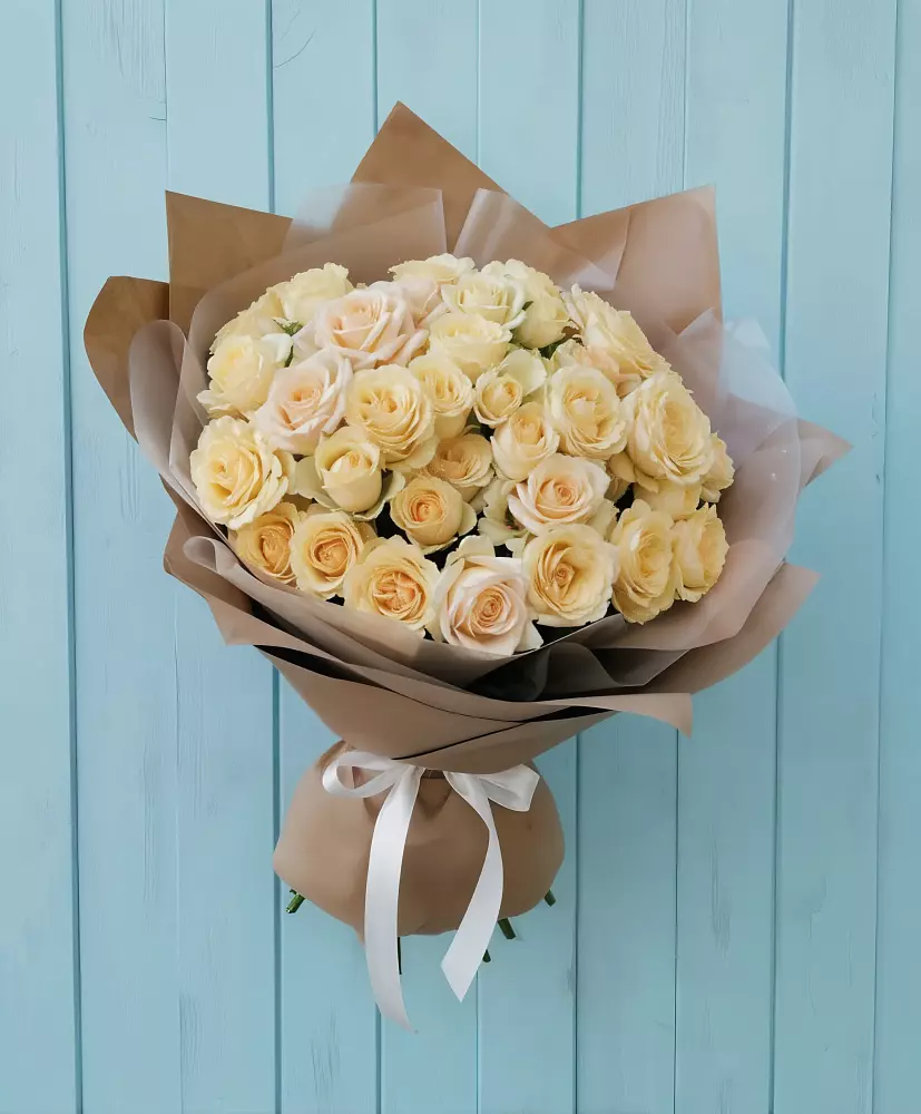 Букет Кремовое облако в Михали