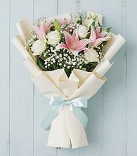 Букет цветов из:  Лилии в Михали